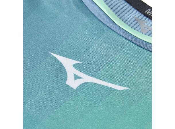 Frontier Shadow Graphic Tee Skyggeblå L T-skjorte til tennis, padel og trening 