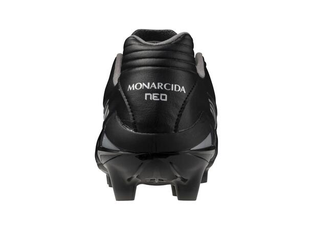 Monarcida Neo III Pro Sort/Sølv 8 Fodboldsko til naturgræs 