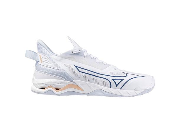 Wave Mirage 5 W Hvid/Lys blå 8 Topmodel til håndboldspilleren 