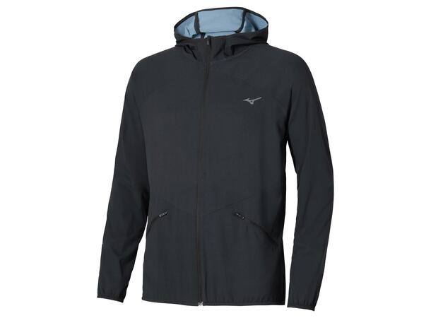 Active Alpha Hooded Jacket Sort XL Lett og komfortabel løpejakke 