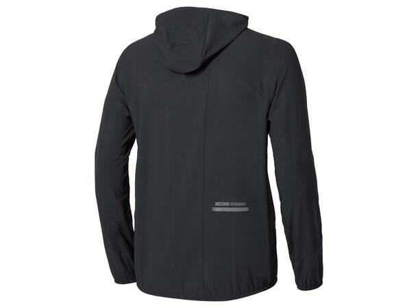 Active Alpha Hooded Jacket Sort XL Lett og komfortabel løpejakke 