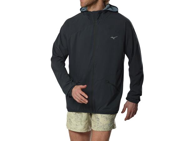 Active Alpha Hooded Jacket Sort XL Lett og komfortabel løpejakke 