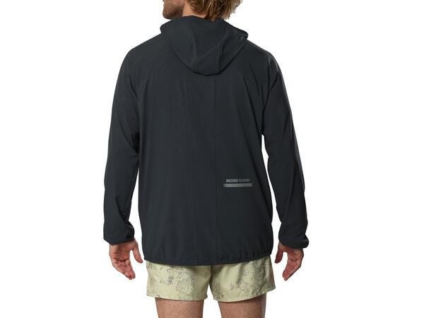 Active Alpha Hooded Jacket Sort XL Lett og komfortabel løpejakke 