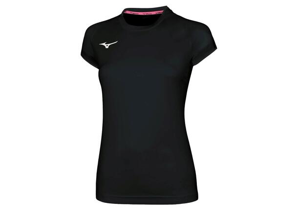 Core SS Tee W Black/Black L Teknisk T-shirt til dame 