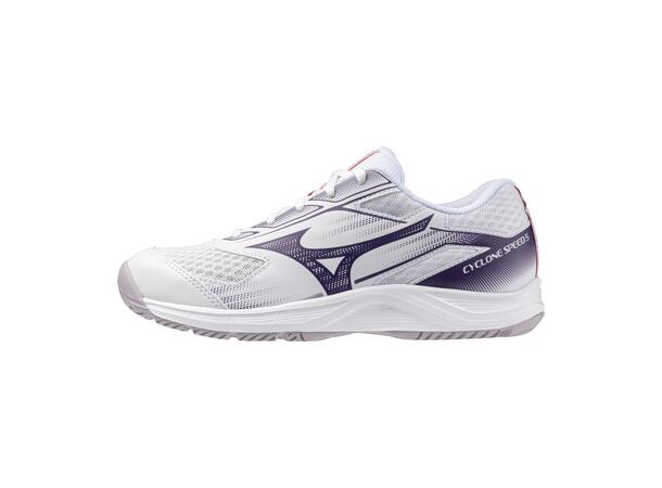 Cyclone Speed 5 W Hvit/Lilla 5,5 