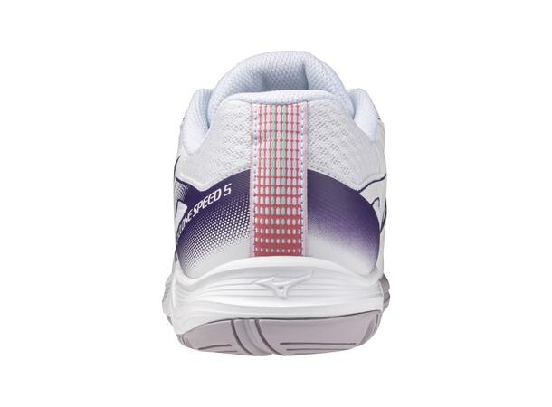 Cyclone Speed 5 W Hvit/Lilla 5,5 
