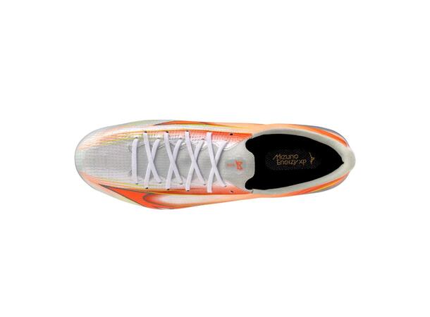 Mizuno Alpha III Elite MIX Hvit/Ora 6 Fodboldstøvle til naturgræs 
