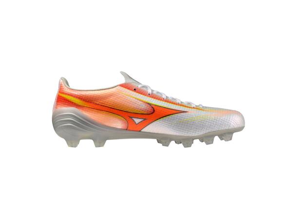 Mizuno Alpha III Japan Hvit/Oransje 8 Topmodel til naturgræs 