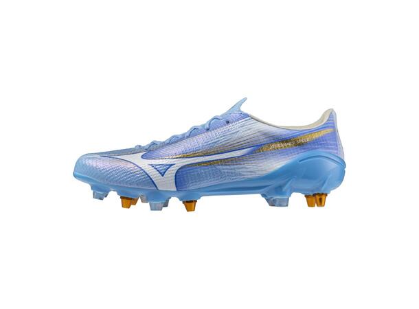 Mizuno Alpha III Japan MIX Blå/Hvid 11 Fodboldstøvle til naturgræs 