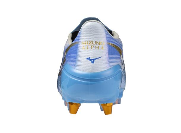 Mizuno Alpha III Japan MIX Blå/Hvid 11 Fodboldstøvle til naturgræs 