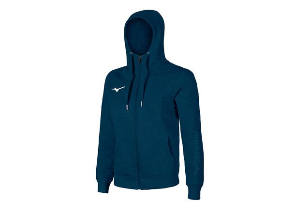 Mizuno Sweat FZ Hoodie Marineblå XL 