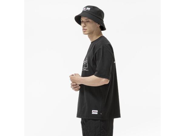 Mo Off Print Tee HS Sort S 