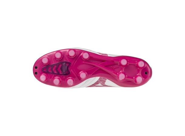 Morelia Neo IV Pro Hvit/Rosa 9,5 Premium fodboldstøvle 