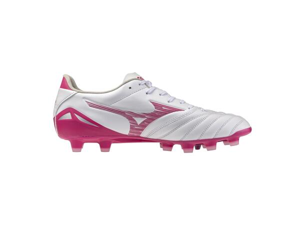 Morelia Neo IV Pro Hvit/Rosa 9,5 Premium fodboldstøvle 