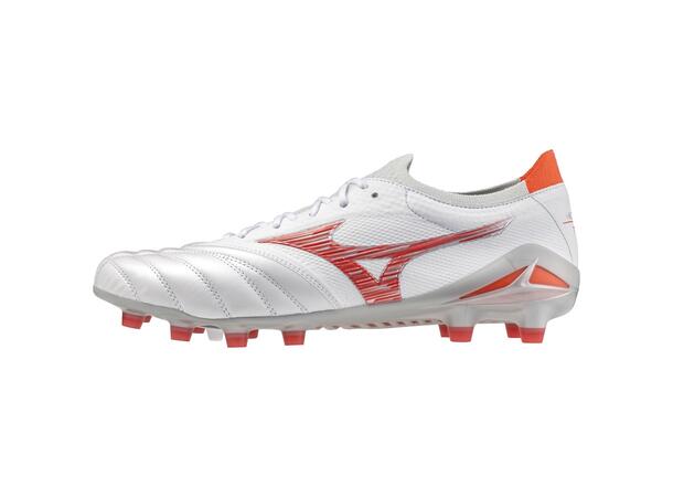 Morelia Neo IV ß JAPAN Hvit/Rød 6,5 Topmodel i læder til naturligt græs 