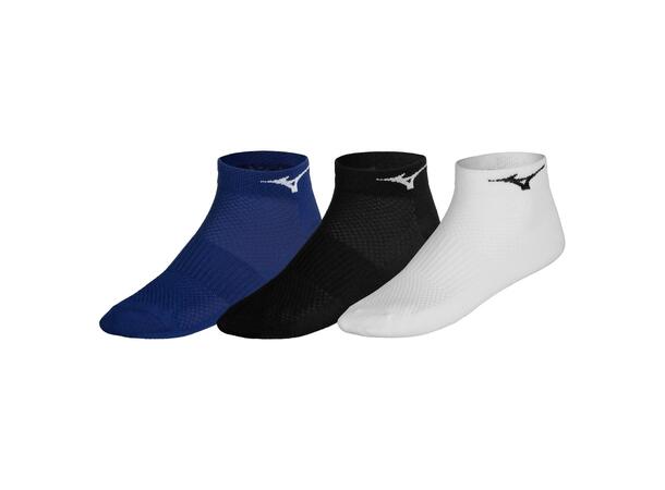 Training Mid 3P Hvit/Sort/Mørk Blå M 3-pakning løpesokker 