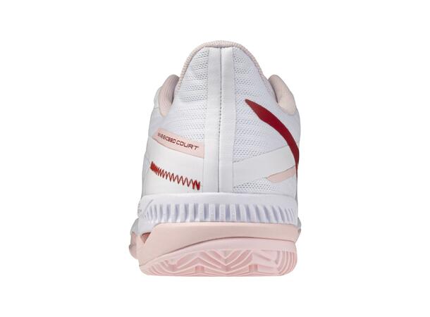 Wave Exceed Court CC W Hvit/Rosa 6 Sko til tennis og padel, dame 
