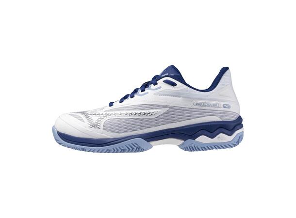 Wave Exceed Light 2 CC W Hvit/Blå 4,5 Sko til tennis og padel 