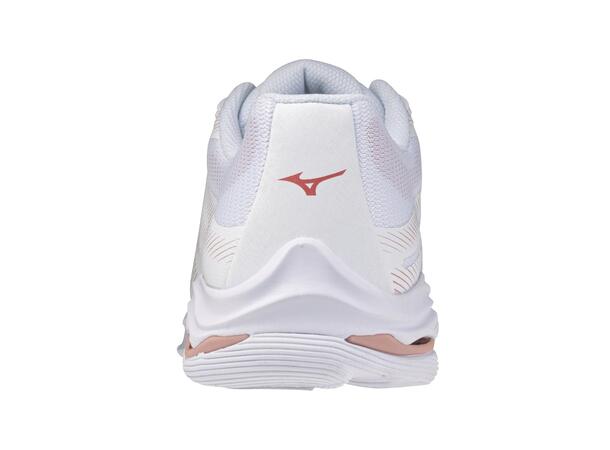 Wave Lightning Pro W Hvit/Rosa 5,5 Let og responsiv indendørssko 