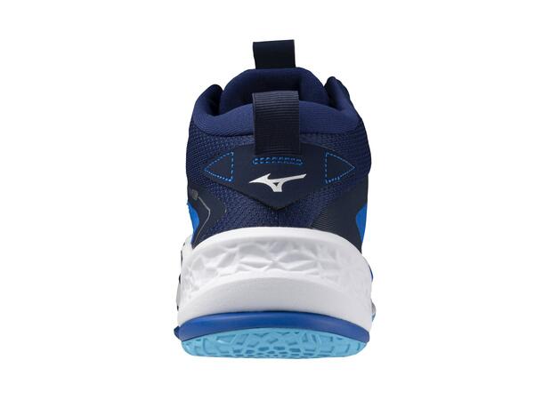 Wave Stealth Neo 2 MID Blå/Hvit 15 Stabil indendørssko 