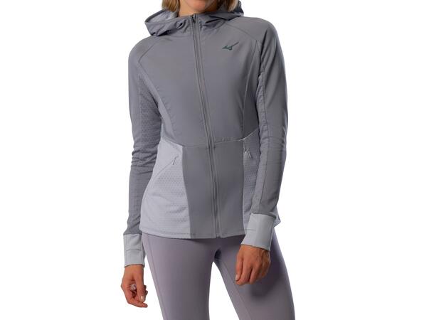 Active Warmalite Hybrid FZ W  Grå XS Løpejakke høst/vinter 