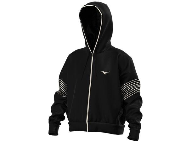 Athletics Sweat Jacket W Sort M Komfortabel fritidsjakke 