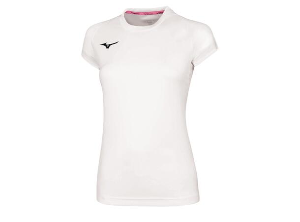 Core SS Tee W Hvit/Hvit M Teknisk T-shirt til dame 