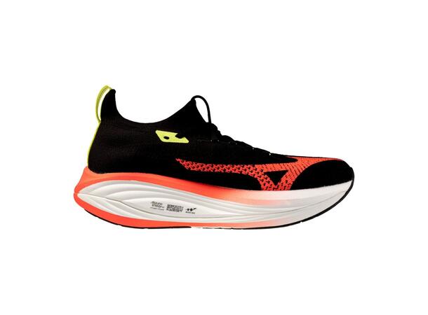 Mizuno Neo Vista 3 Sort/Oransje 9 Ny og forbedret unisex-modell 