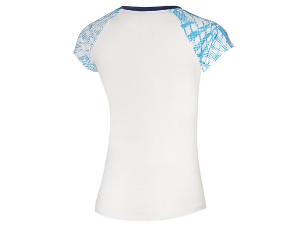 Mugen Printed Tee W Hvit/Lys blå L Teknisk T-shirt, dame 