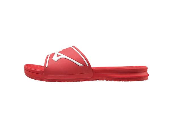 Relax Slide 2 Rød/Hvit M Sømløse slippers for komfort 
