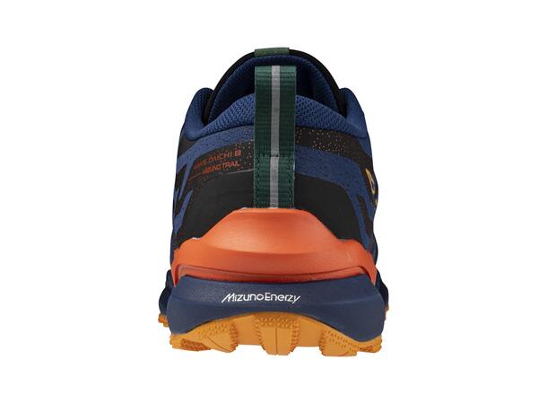 Wave Daichi 8 Mørk Blå/Oransje 8,5 Terrænsko med Vibram ydersål 
