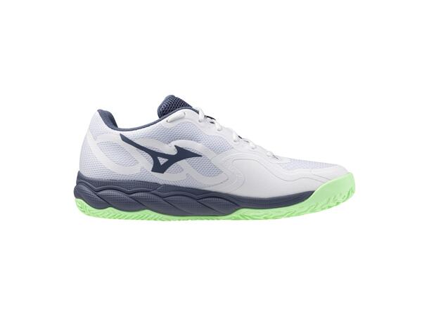 Wave Enforce Court CC Hvit/Blågrå 7 Sko til tennis og padel 