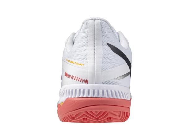 Wave Exceed Court CC W Hvid/Koraller 7 Sko til tennis og padel, dame 