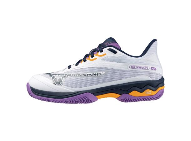 Wave Exceed Light 2 Padel W Hvit/Lilla 7 Populær sko til padel 
