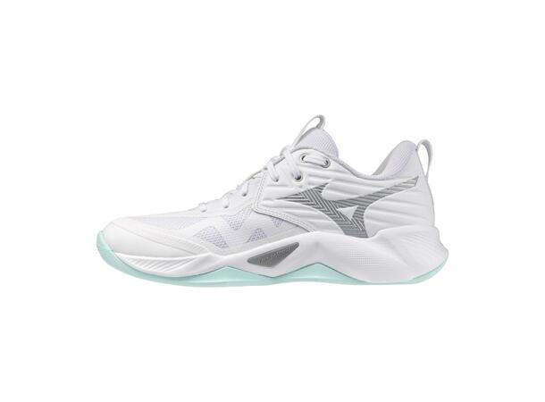 Wave Momentum Pro W Hvid/Blå 6,5 Indendørssko dame 