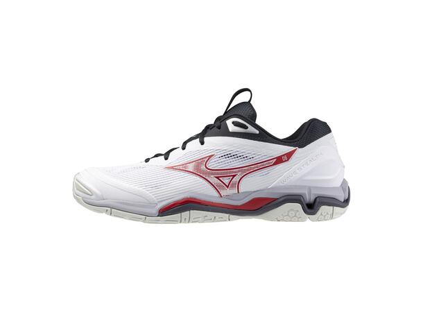 Wave Stealth 6 Hvit/Rød 9,5 Populær indendørssko 