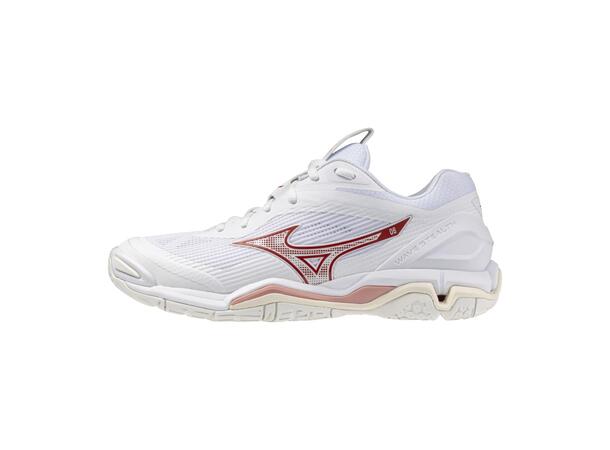Wave Stealth 6 W Hvit/Rosa 6 Populær indendørssko 