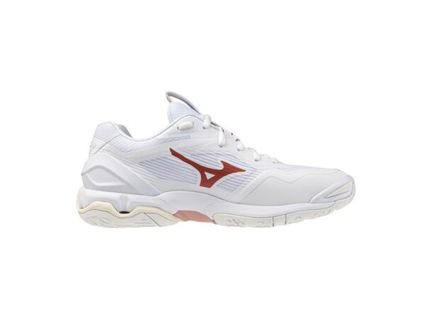 Wave Stealth 6 W Hvit/Rosa 6 Populær indendørssko 